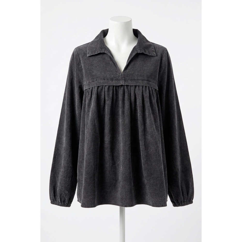 NEW ANDREE BY UNIT definitely a yes top in charcoal